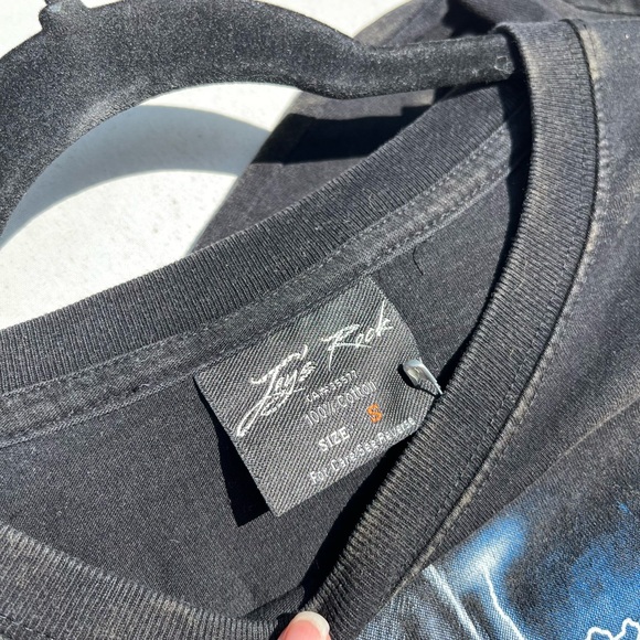 AOP vintage wolf motorcycle longsleeve - Picture 4 of 5